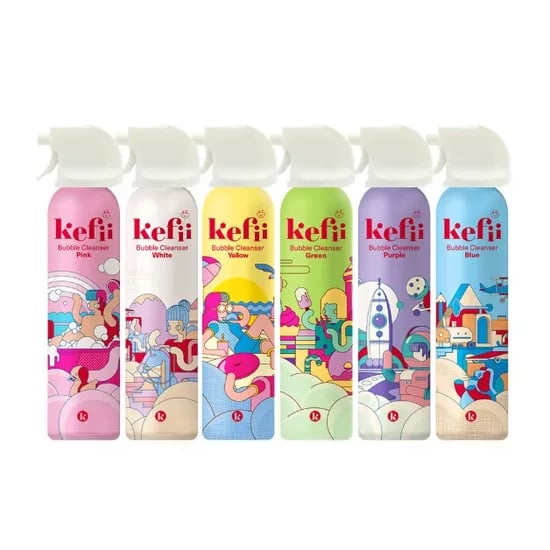 케피 버블클렌저 200ml 6컬러 2세트 37800원