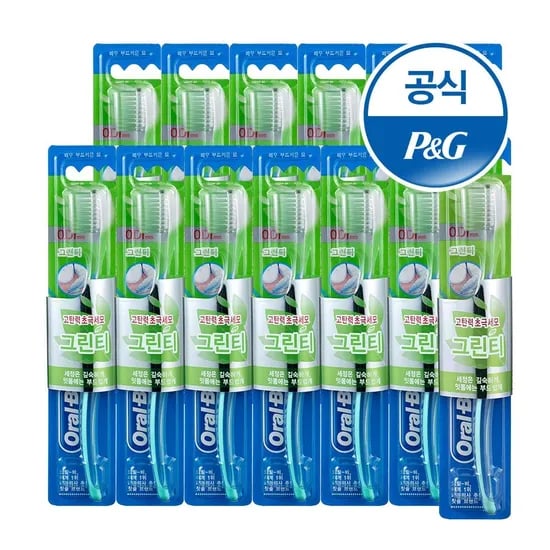 오랄비 성인 칫솔 12입 1개