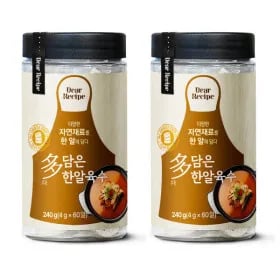 국 찌개 코인육수 60정 x 2개
