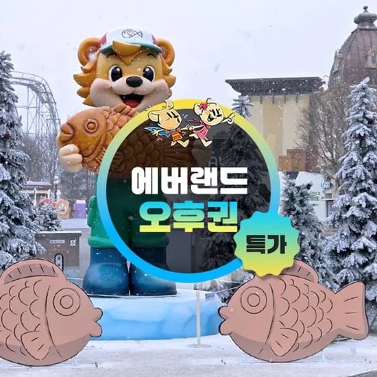 용인 에버랜드 오후이용권