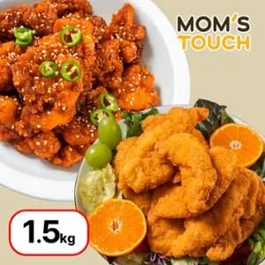 맘스터치 양념치킨 2팩 치킨 텐더 1kg