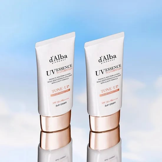 달바 핑크 톤업 선크림 50ml 2개