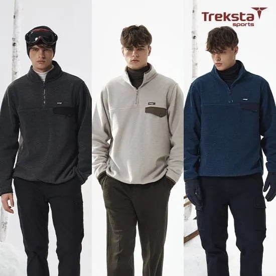 트렉스타 남여 하프집업