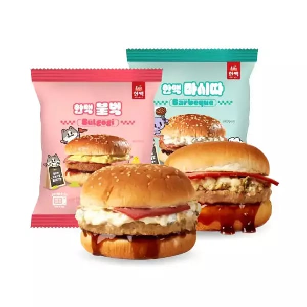 한맥 햄버거 12개 구성 10분 러시