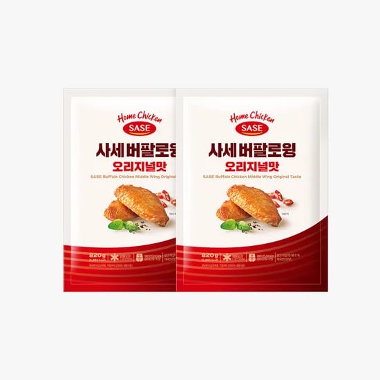 사세 버팔로윙 오리지널맛 820g 2봉