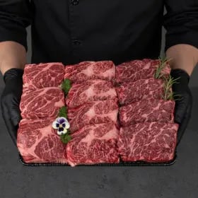 1++ 한우 선물세트 등심 500g 채끝안살 500g 총 1kg