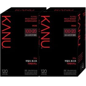 카누 미니 마일드 120개 x 2 총 240T