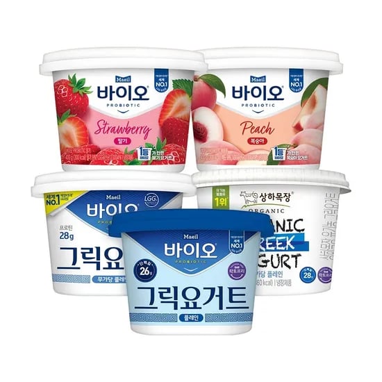 매일 바이오 요거트 400g 5종 2+1 골라담기 오트밀 150g