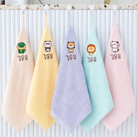 얼집 고리수건 5장