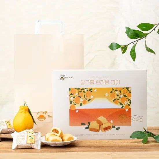 더제주 달코롬 한라봉파이+선물세트 9,810원 / 빈츠2개+칙촉3개 15,760원