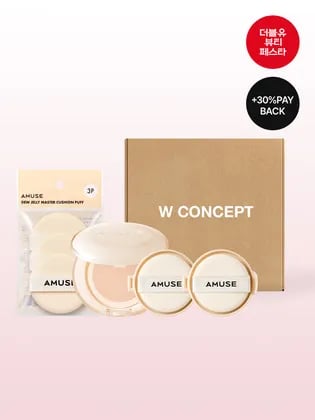 어뮤즈 듀 젤리 마스터 쿠션 본품+리필2개+퍼프3개 세트 32,130원