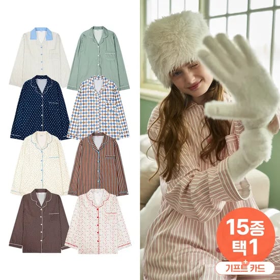 주디앤 FW 기모/논기모 잠옷 15종 19,900원