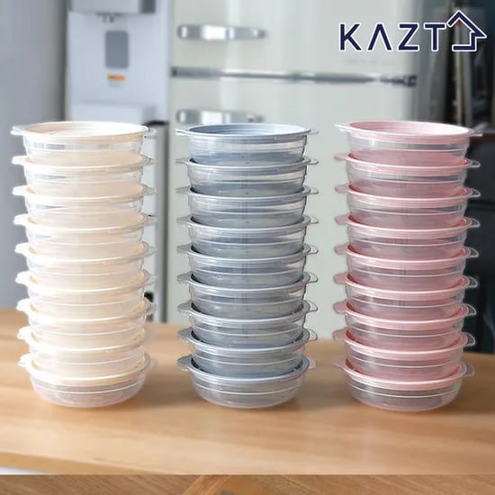 KAZT 심플쿡 냉동밥 원형 전자렌지용기 400ml 16개 5,520원