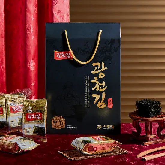 광천김 재래 도시락김 4g 27봉 선물세트 9,900원