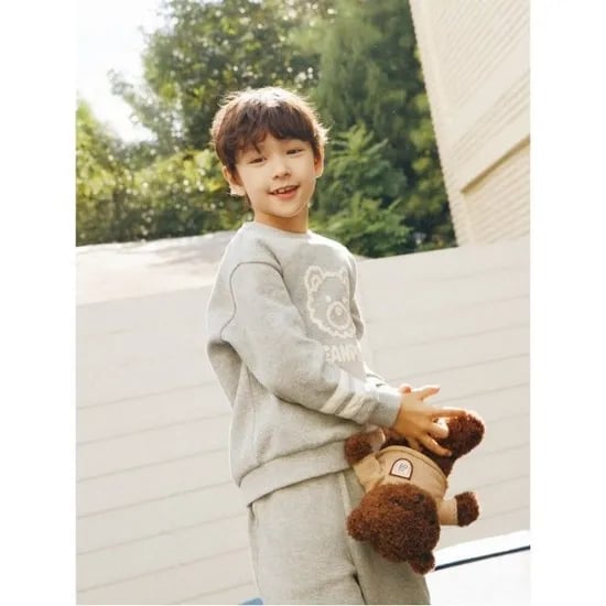빈폴키즈 곰돌이 상하복 세트 그레이 58,100원