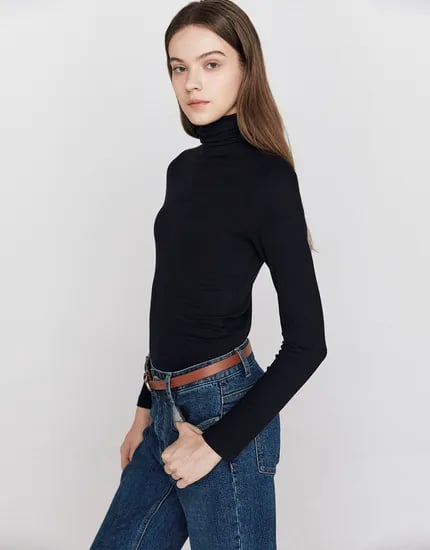 스판 터틀넥 이너 티셔츠 9,900원 무배