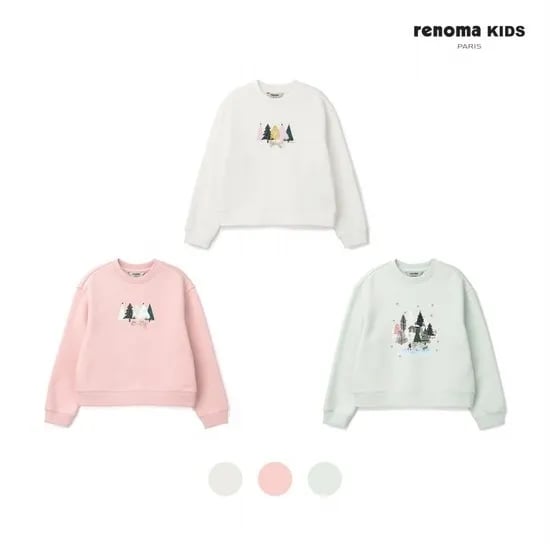레노마키즈 여아 베이직 맨투맨 8630원