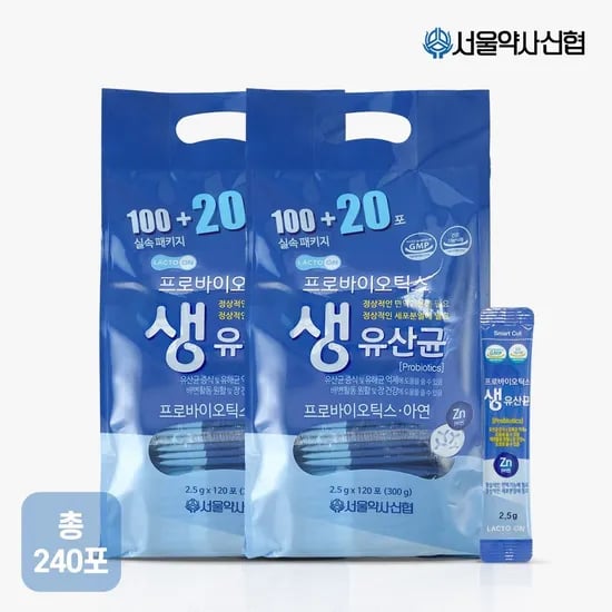 락토온 프로바이오틱스 생유산균 2.5g 120포 2개 22,790원