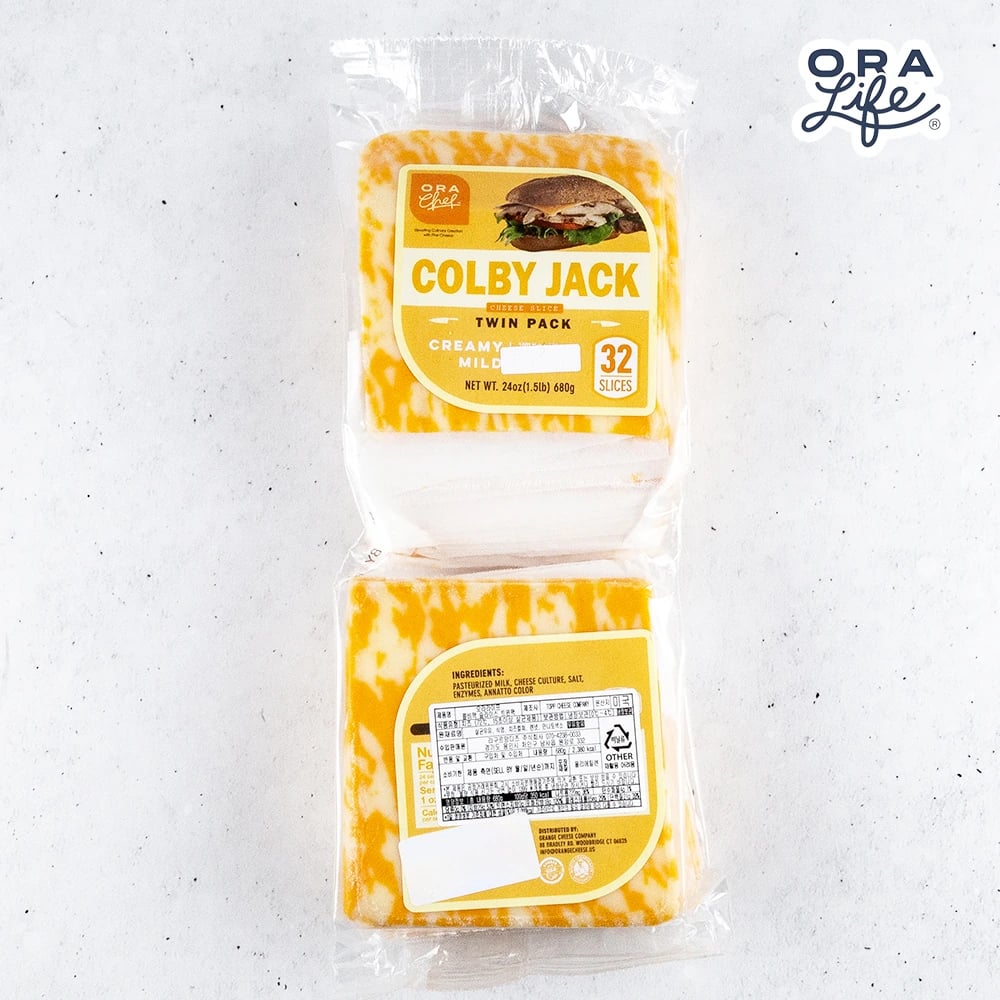 떠리몰 오라라이프 콜비잭 슬라이스 치즈 트윈팩 680g x 2개   14910원 26.09.08.
