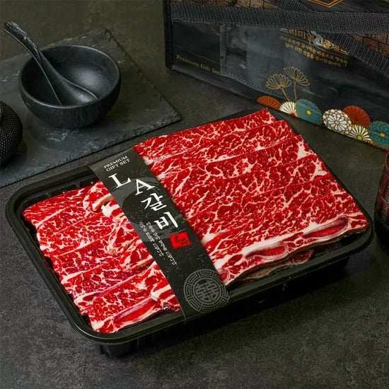 미국산 초이스등급 6,7,8번 꽃갈비LA갈비 2KG 77,470원 무배