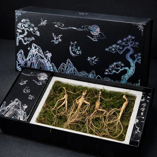 6년근 산삼 선물세트 10뿌리 1세트 68800원 무배