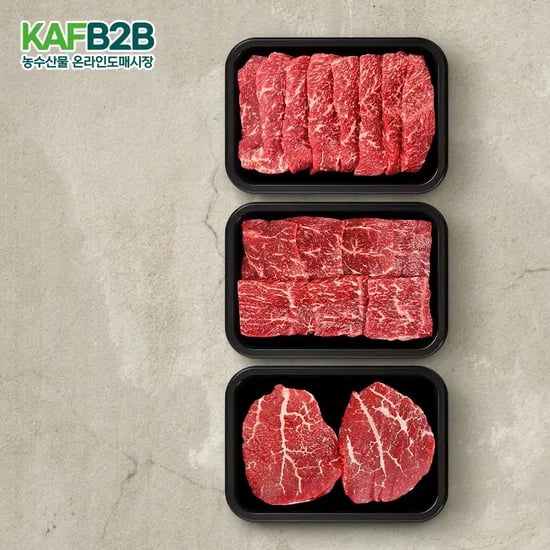 한우 1++등급 구이모둠 600g 25,830원 무배