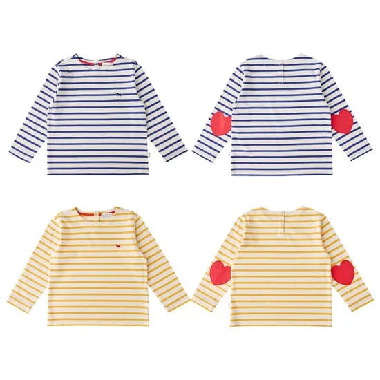 블루독 하트 스트라이프 티셔츠 18,850원