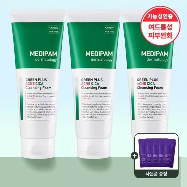 메디팜 아크네 시카 클렌징폼 220ml 3개 11900원