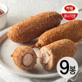 하림 닭가슴살핫도그90g 9봉 14,530원
