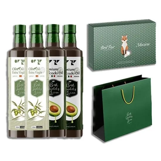 엑스트라버진 올리브유 250mL 2개 아보카도 250mL 2개 쇼핑백