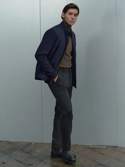 남편 기모출근바지
