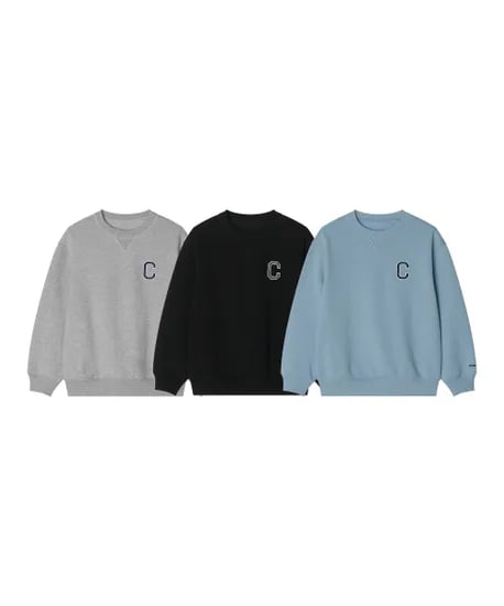 커버낫 키즈 C로고 오버핏 맨투맨 29,900