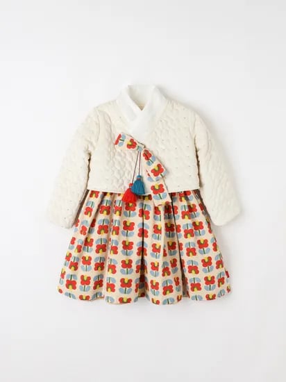 오즈키즈 딸램 나온 탈부착 옷고름 한복세트 43,580원