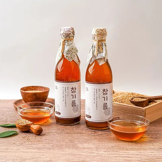 저온압착 100% 통깨 참기름 350ml 2병 13,900원