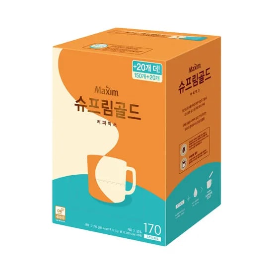 맥심 슈크림골드170입 최대할인11260원