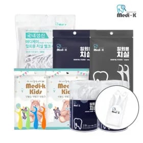 국내생산 유아치실80p 4개+케이스 9,240원