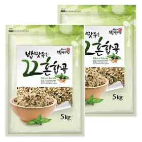 25년 햇곡 혼합 22곡 10kg 잡곡 귀리 렌틸콩 등 영양곡물 유클 20320원 무배