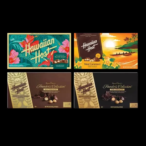 하와이안호스트 초콜릿 4종 1+1 골라담기 23,970원 무료
