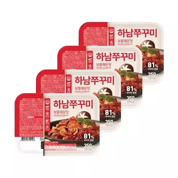 2만쿠폰시 하남쭈꾸미 350g 4팩 12,210원(우리)