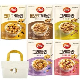 그래놀라 크랜베리 아몬드 570g 3개 13,940원