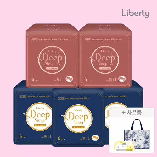 딥슬립 입는오버나이트 6PX3팩+스킨딥슬립 입오버 6PX2팩 12,960원
