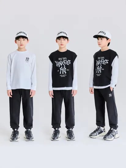엠엘비 키즈 바시티 VEST 긴팔 SET NY 51600원 무배