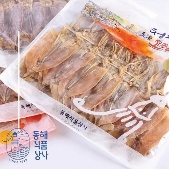 국내산 마른 오징어 중대 600g 10마리 49,400원