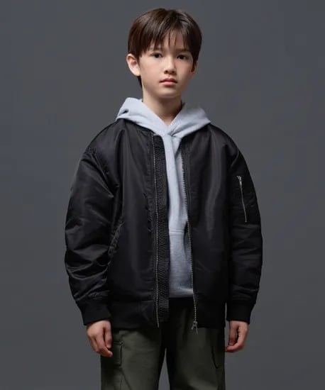 무신사스탠다드키즈 보머 재킷 42990원