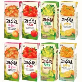 남양 과수원 주스팩 190ml 4가지맛 총 48팩