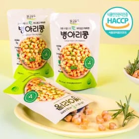 고온 스팀으로 찐 병아리콩 45g x 10봉