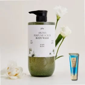 플루 아로마 퍼퓸스크럽 바디워시 1L 바디스크럽 30g