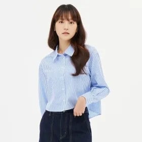탑텐 트러커 청자켓