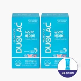 듀오락 유산균 베이비 30포 2박스 10일분