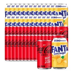 코카콜라제로 190ml 30캔 환타제로파인 350ml 24캔